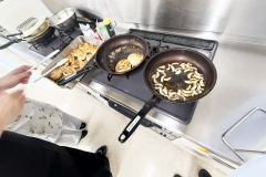 鶏肉のフィレを使ったハンバーグ、これはマジでうまい。