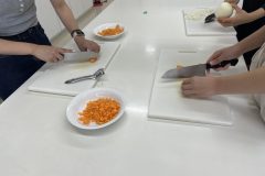 ベジタリアンラザニアではもちろん新鮮な野菜をふんだんに使用しました。