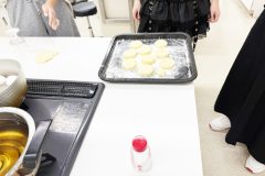 ビスケットを焼く前