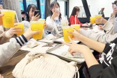 休憩時間に近くにあるハンバーガーショップ「シェイクシャック」で軽くお食事をとりました。