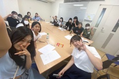 自撮りで全体写真を撮りました。